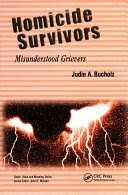 Homicide Survivors: Misunderstood Grievers cover